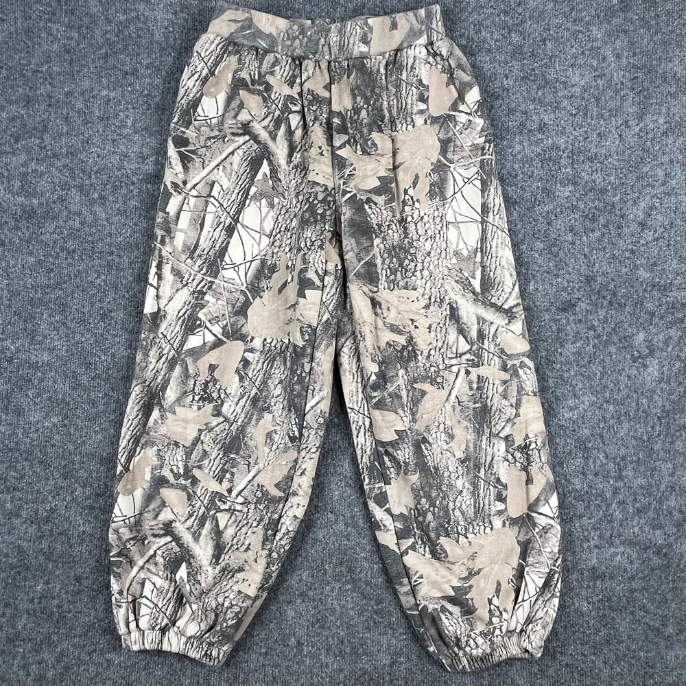 Camo Sweatpants Womens‎ Size S Gray Hunting Jogger Elastic Waist Outdoor